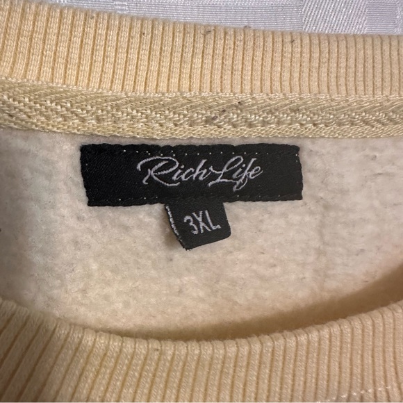 Rich Life Men’s Sweatshirt - Picture 4 of 7